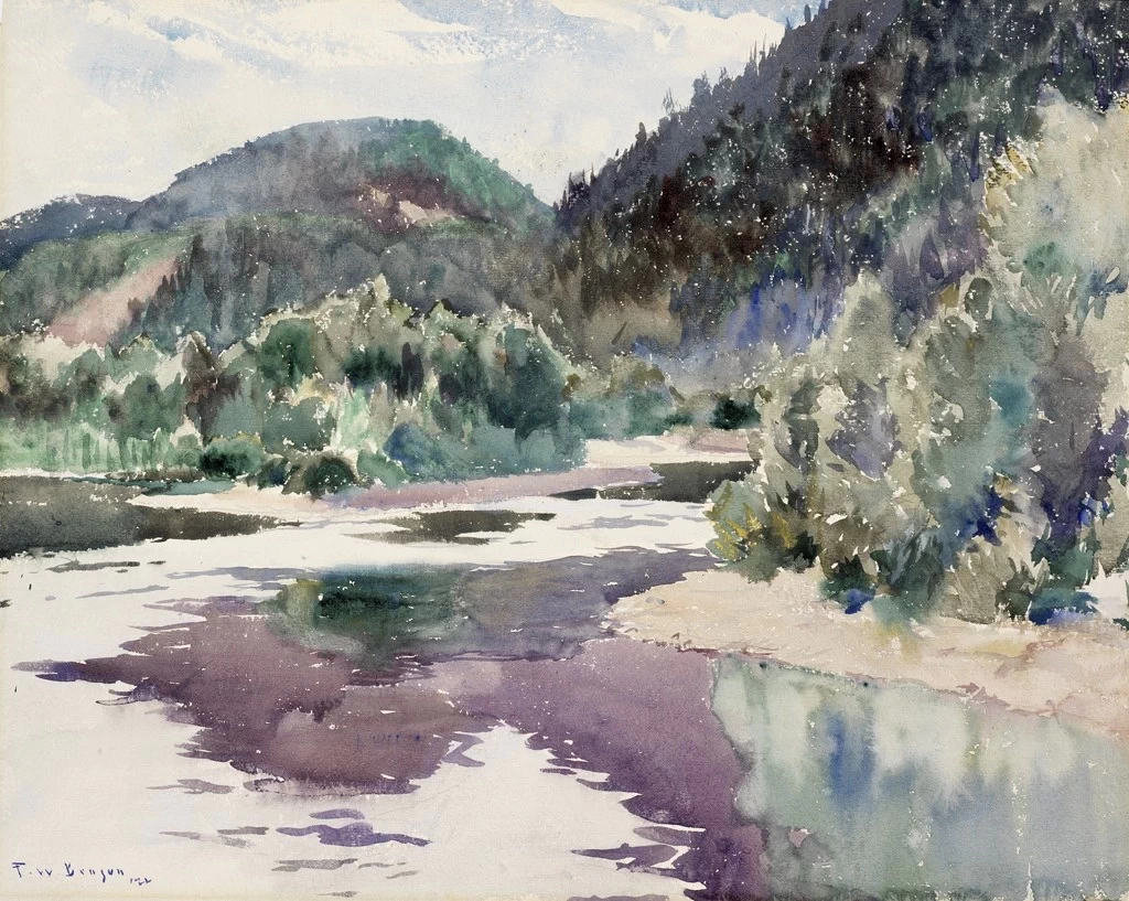 Fiume Santa Margherita (1922) - Rhode Island School of Design, Providence